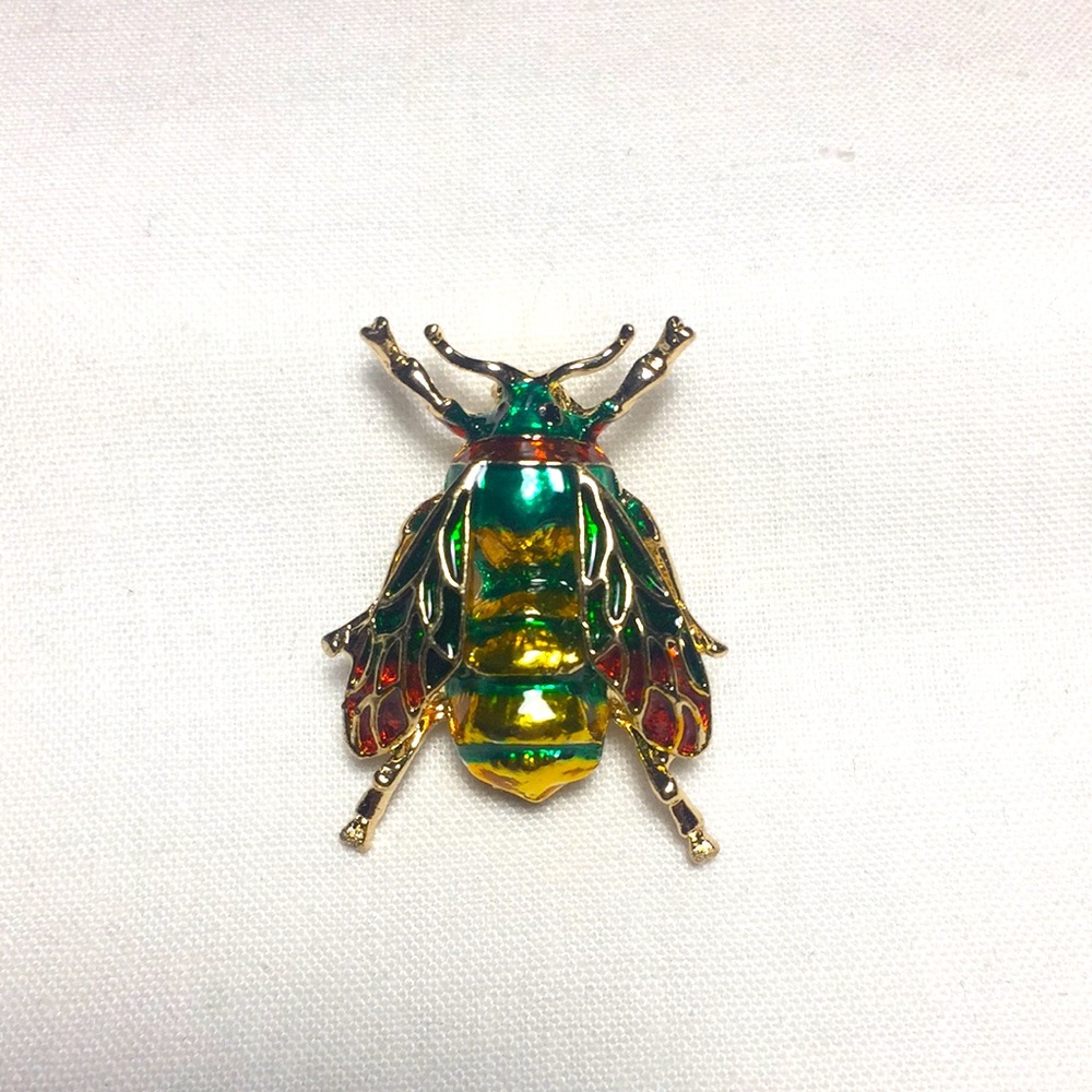 🍏50% OFF/3+...Colorful Bee Brooch